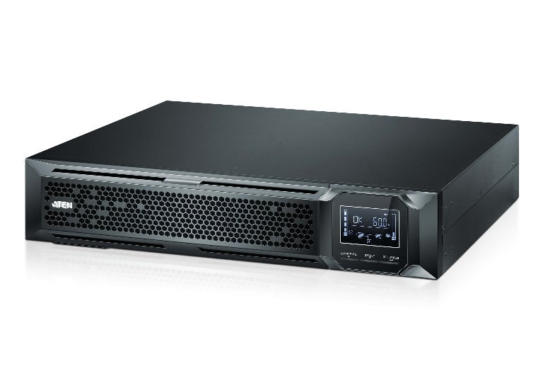 Aten 1000VA/1000W Professional Online UPS with USB/DB9 connection, 8 IEC C13 outlets, EPO and RJ port surge protection (Inc 2yrs back to base wty) Aten 1000VA/1000W Professional Online UPS with USB/DB9 connection, 8 IEC C13 outlets, EPO and RJ port surge protection (Inc 2yrs back to base wty)
